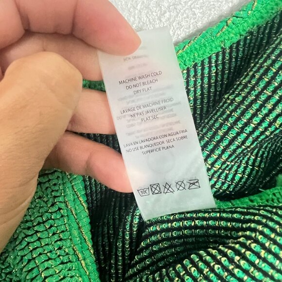 NWT Good American Always Fits One-Shoulder One-Piece Swimsuit Size 1/2 - Picture 8 of 8